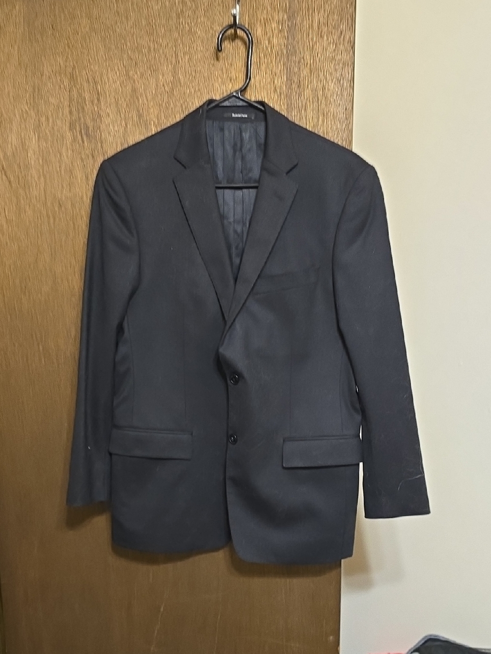 versace Men's Black Two-Button Sport Coat